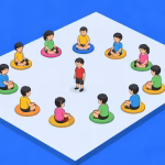 Obstsalat Bewegungspielaufbau